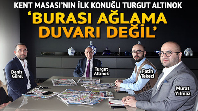 Altınok: Burası ağlama duvarı değil