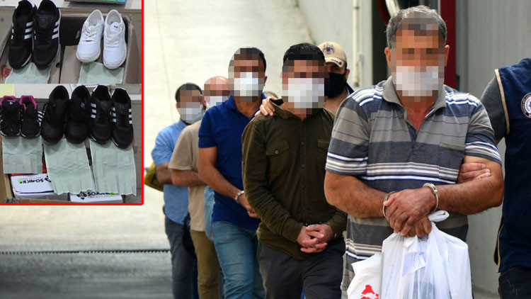 Alçak planları çökertildi Talimatları ayakkabı tabanında götürmüşler...