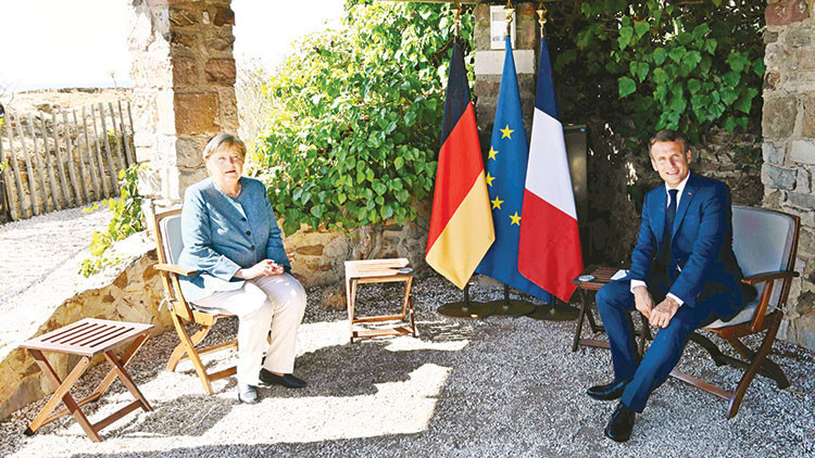 Merkel’den Doğu Akdeniz mesajı: Macron’la farklıyız