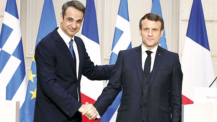Macron’dan Yunanistan’a kiralık fırkateyn Macron’dan Yunanistan’a kiralık fırkateyn