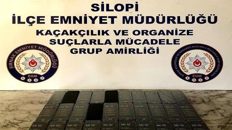 Şırnakta kaçakçılık operasyonu: 66 gözaltı