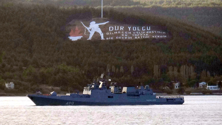Rus savaş gemisi Admiral Essen Akdeniz’e iniyor