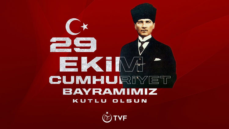 Spor camiasından 29 Ekim Cumhuriyet Bayramı mesajları