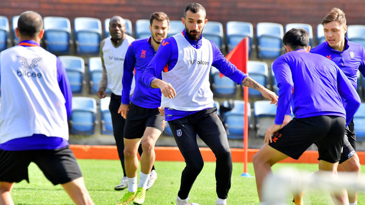 Medipol Başakşehir, Manchester United maçına hazır Medipol Başakşehir, Manchester United maçına hazır