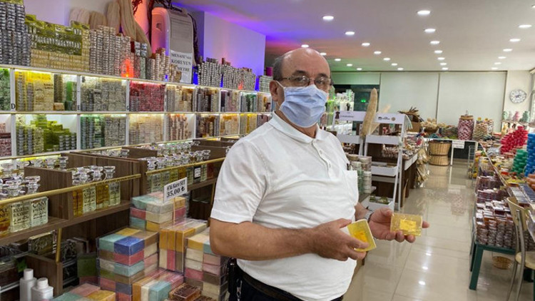 400 bin TLye altın sabun... Dünyanın dört bir yanına gönderiliyor