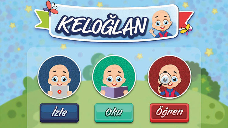 Keloğlan işitme engelli çocuklar için anlatıyor