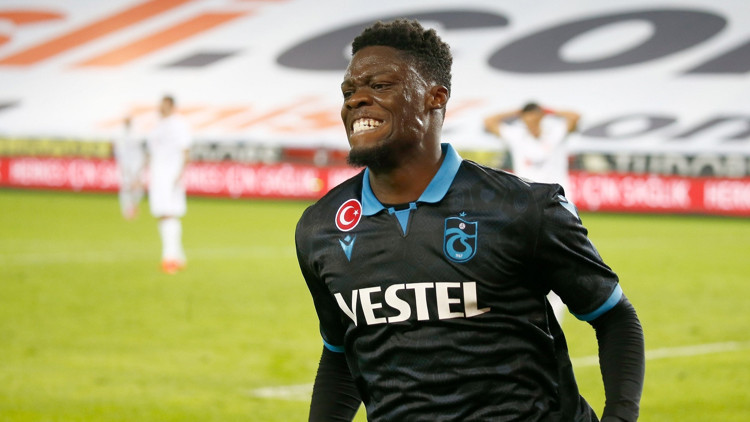 Trabzonsporda Caleb Ekuban, Abdullah Avcı ile iyi dönüş yaptı