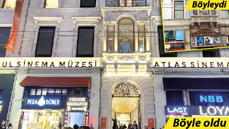 İki yıl önce restorasyona alınmıştı Atlas Sineması gün sayıyor