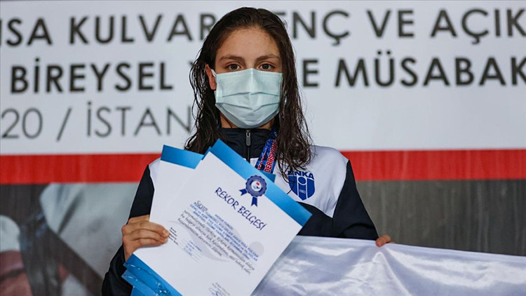 Rekortmen Merve Tuncel başarının sırlarını açıkladı Rekortmen Merve Tuncel başarının sırlarını açıkladı