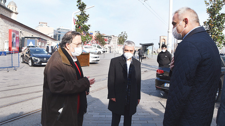 Bakan Ersoy denetime çıktı Bakan Ersoy denetime çıktı