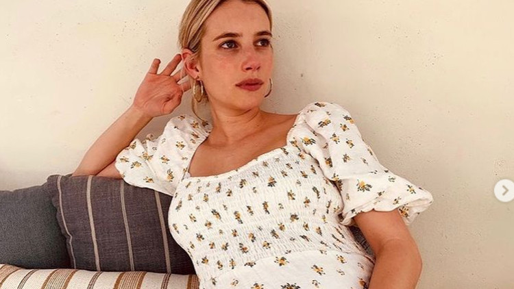 Emma Roberts ve sevgilisi Garret Hedlundun oğlu oldu, bebeğe Rhodes adı verildi