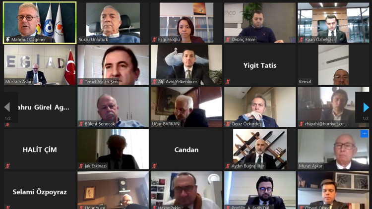 EGİAD Danışma Kurulu’nda pandemi ekonomisi değerlendirildi