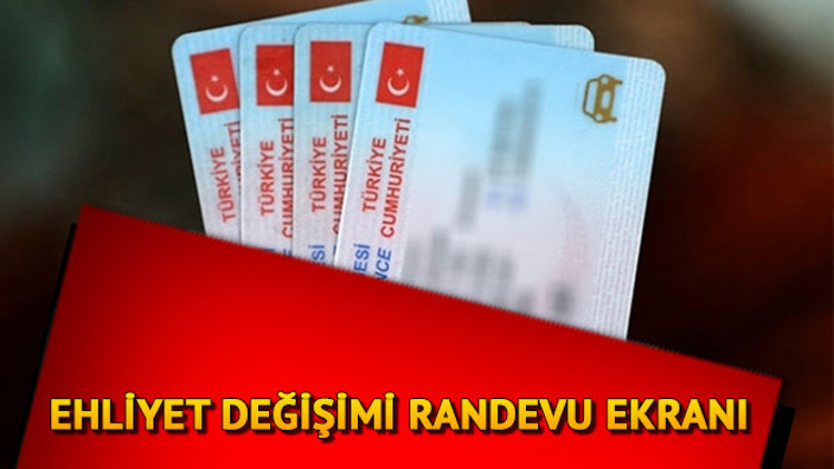 Ehliyet yenilemede son tarih ne zaman Süre 2022ye kadar uzatılmıştı İşte sürücü belgesi randevu ekranı