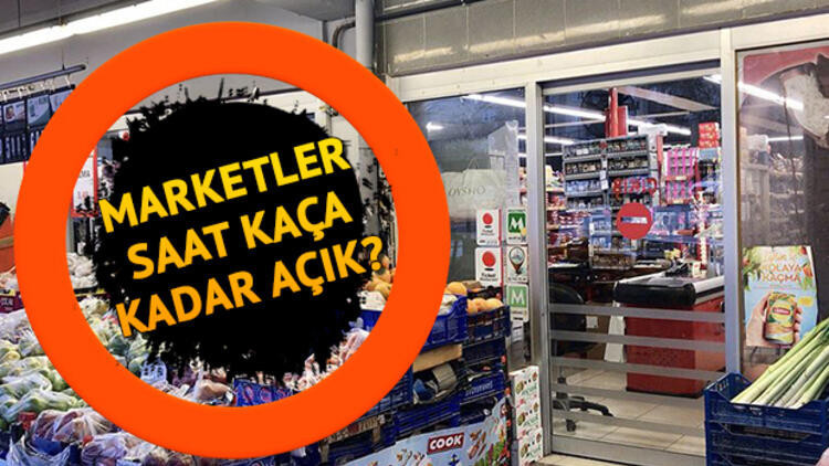 Pazar günü marketler açık mı 3 Ocak 2021 market çalışma saatleri