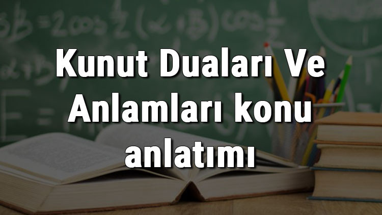 6. Sınıf Din Kültürü Ve Ahlak Bilgisi Kunut Duaları Ve Anlamları konu anlatımı 6. Sınıf Din Kültürü Ve Ahlak Bilgisi Kunut Duaları Ve Anlamları konu anlatımı