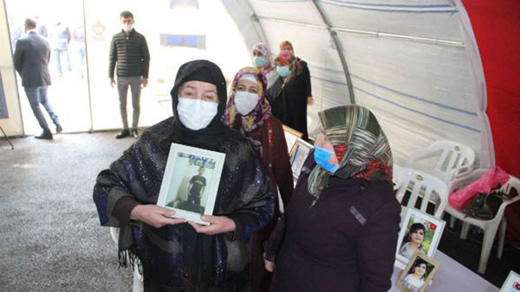 HDP önündeki eylemde 498inci gün; aile sayısı 186 oldu