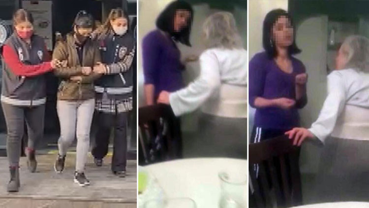 Yaşlı kadına şiddet olayında yeni gelişme Bakıcı gözaltına alındı... Yaşlı kadına şiddet olayında yeni gelişme Bakıcı gözaltına alındı...
