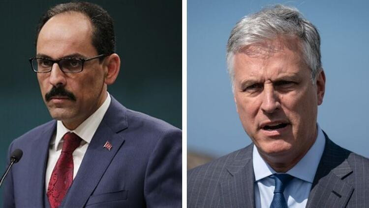 Sözcü Kalın, ABD Ulusal Güvenlik Danışmanı O’Brien ile görüştü Sözcü Kalın, ABD Ulusal Güvenlik Danışmanı O’Brien ile görüştü