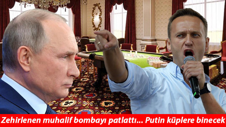 Putin ile ilgili flaş iddialar... Navalni paylaştı ortalık yıkıldı Putin ile ilgili flaş iddialar... Navalni paylaştı ortalık yıkıldı
