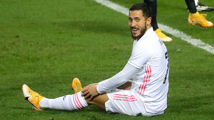 Eden Hazard, Real Madridde 6. kez sakatlandı