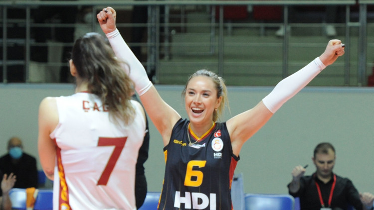 Galatasaray HDI Sigorta, Dörtlü Final oynamaya hak kazandı