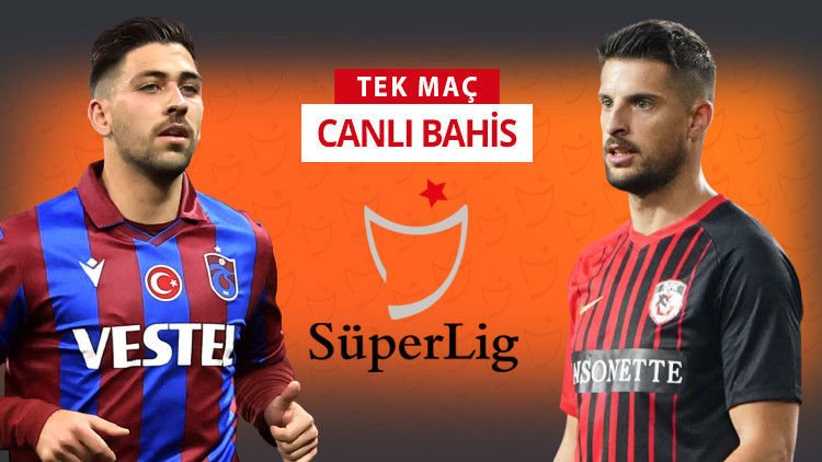 Trabzonsporda 2 sakat, artı 1 korona şüphesi Gaziantep FK karşısında iddaa oranı...