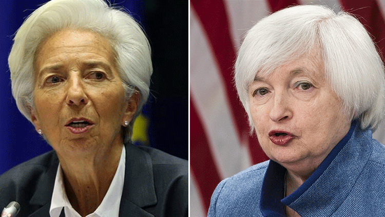 ABD Hazine Bakanı Yellen ile ECB Başkanı Lagarde ekonomiyi görüştü