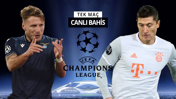 Bir tarafta Immobile, diğer tarafta Lewandowski Bayernin Lazio karşısında iddaa oranı... Bir tarafta Immobile, diğer tarafta Lewandowski Bayernin Lazio karşısında iddaa oranı...