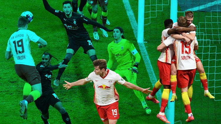 Alexander Sörloth attı, Leipzig 90+3te geri döndü