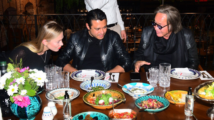 Mohamed Hadid Türk mutfağını çok sevdi Mohamed Hadid Türk mutfağını çok sevdi