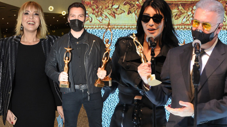 Ödül törenine ünlü isimler akın etti Ödül törenine ünlü isimler akın etti