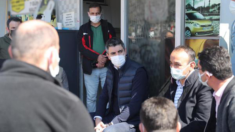Kartal Belediye Başkanı Yüksel, taksici esnafıyla bir araya geldi