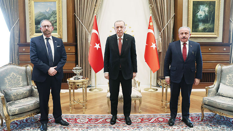 AKPM Başkanı Beştepe’de