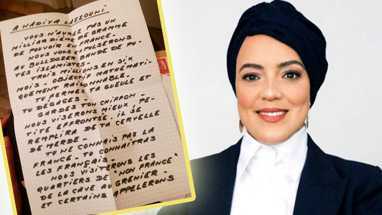 Fransa’da başörtülü gazeteciye ırkçı ölüm tehdidi Fransa’da başörtülü gazeteciye ırkçı ölüm tehdidi