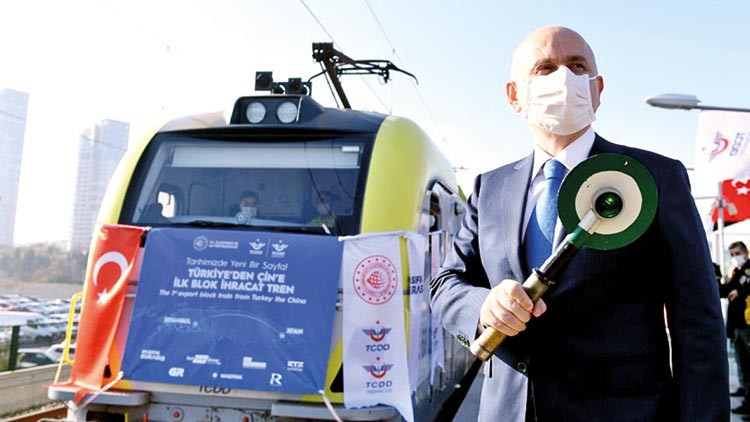 Demiryolu taşımacılığında % 30’luk artış