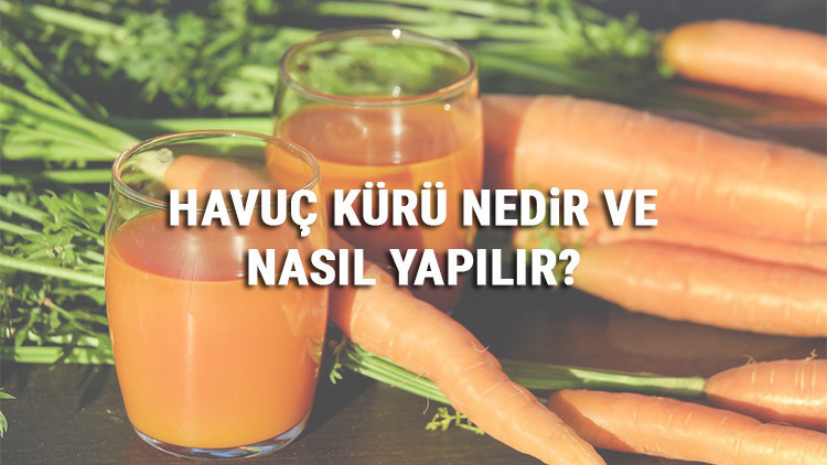 Havuç Kürü Nedir Ve Nasıl Yapılır Havuç Kürü Faydaları Ve Tarifi