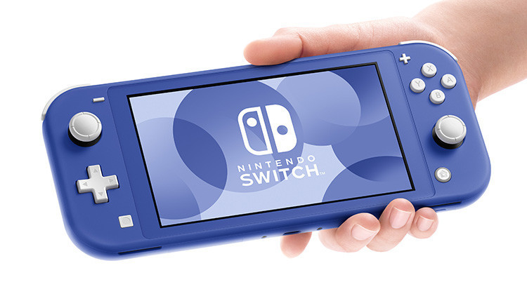 Mavi Nintendo Swıtch Lite konsolu, 7 Mayıs 2021'de Avrupa'ya