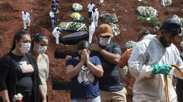 Brezilyada P1 kâbusu: Bir günde 4 bin 249 kişi öldü