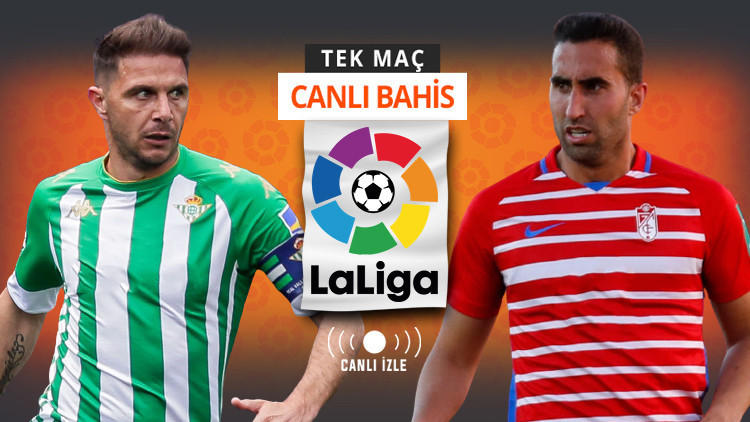 Granadada 3 eksik, artı 4 de şüpheli Real Betisin galibiyetine verilen iddaa oranı...