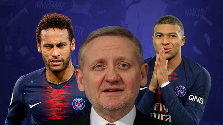 Başakşehir Kulübü Başkanı Göksel Gümüşdağdan Neymar ve Mbappeye teşekkür