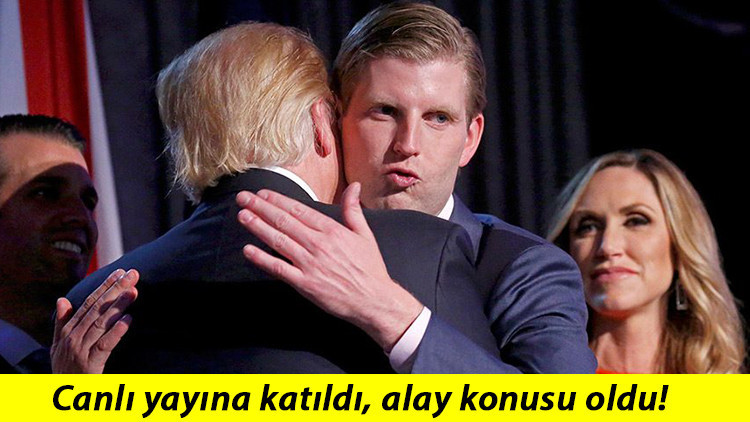 Oğul Trumptan tuhaf açıklama Sokakta bana sarılıyorlar çünkü.... Oğul Trumptan tuhaf açıklama Sokakta bana sarılıyorlar çünkü....