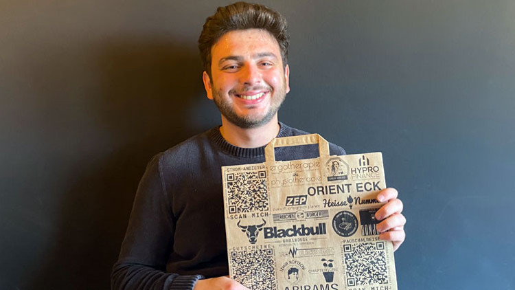 Örnek Türk girişimciden çevre dostu, kâğıttan çanta Örnek Türk girişimciden çevre dostu, kâğıttan çanta