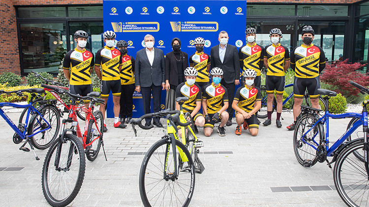 Turkcell GranFondo İstanbulda pedallar eğitim için dönecek Turkcell GranFondo İstanbulda pedallar eğitim için dönecek