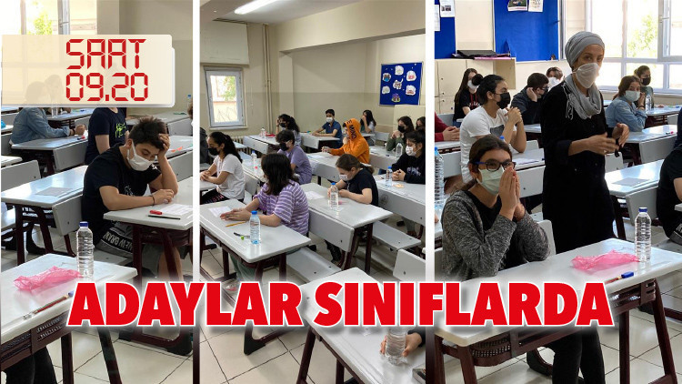 Adaylar sınıflarda
