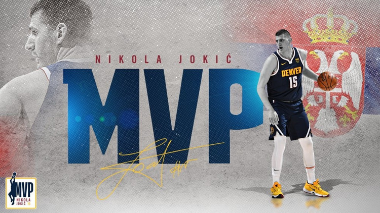 NBAde 2020-2021 sezonunun MVPsi Nikola Jokic NBAde 2020-2021 sezonunun MVPsi Nikola Jokic