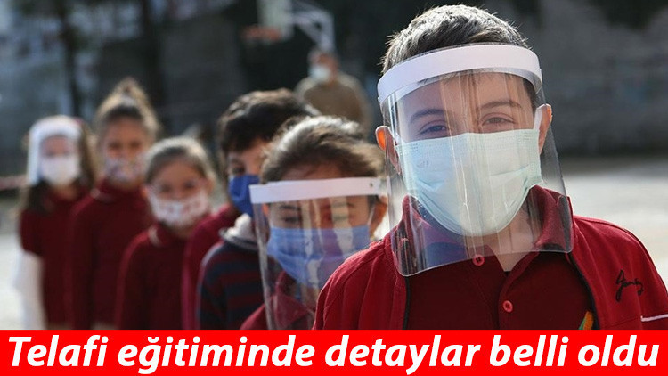 Son dakika: Okullarda telafi eğitiminin detayları belli oldu Öğrenci neredeyse telafi eğitimini orada alacak