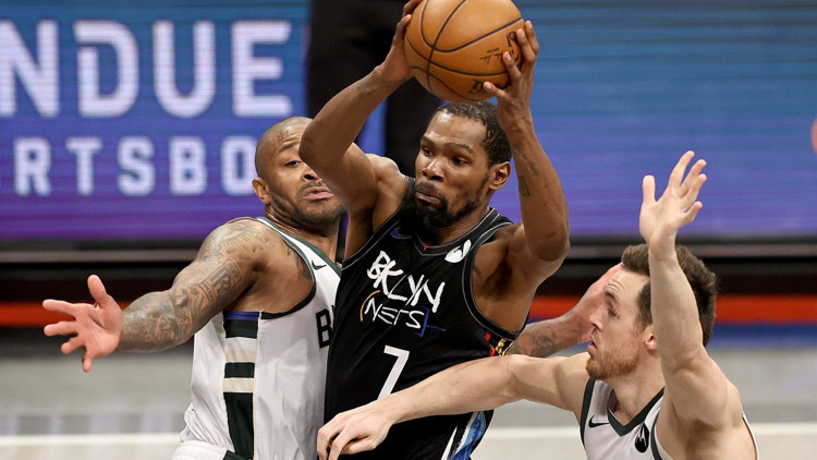 NBAde Gecenin Sonuçları: Nets, Kevin Durantin 49 sayısıyla kazandı ve seride 3-2 öne geçti