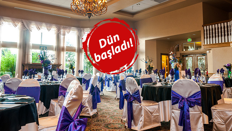 Düğünlerde yeni dönem fiyatlara da yansıyacak Flaş zam açıklaması