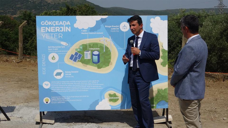 Gökçeada’nın enerjisi kendine yetecek Gökçeada’nın enerjisi kendine yetecek
