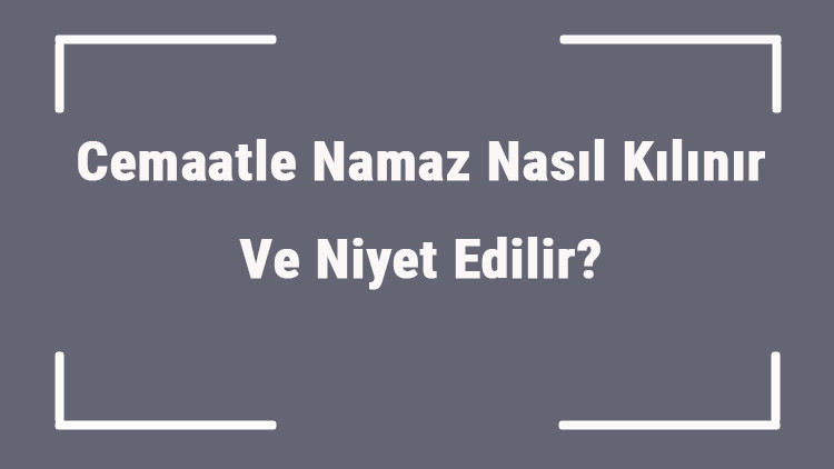Cemaatle Namaz Nasıl Kılınır Ve Niyet Edilir Cemaatle Namaz Nerelerde Kılınır Ve Sadece Camide Mi Kılınabilir Cemaatle Namaz Nasıl Kılınır Ve Niyet Edilir Cemaatle Namaz Nerelerde Kılınır Ve Sadece Camide Mi Kılınabilir